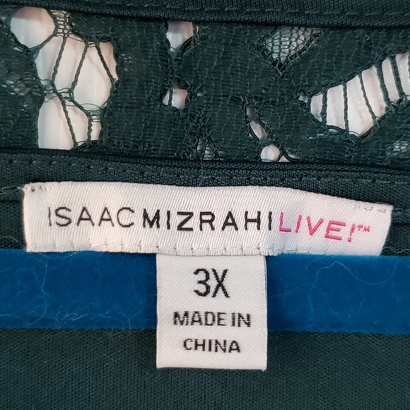 Lace peplum top plus size - Picture 2 of 10